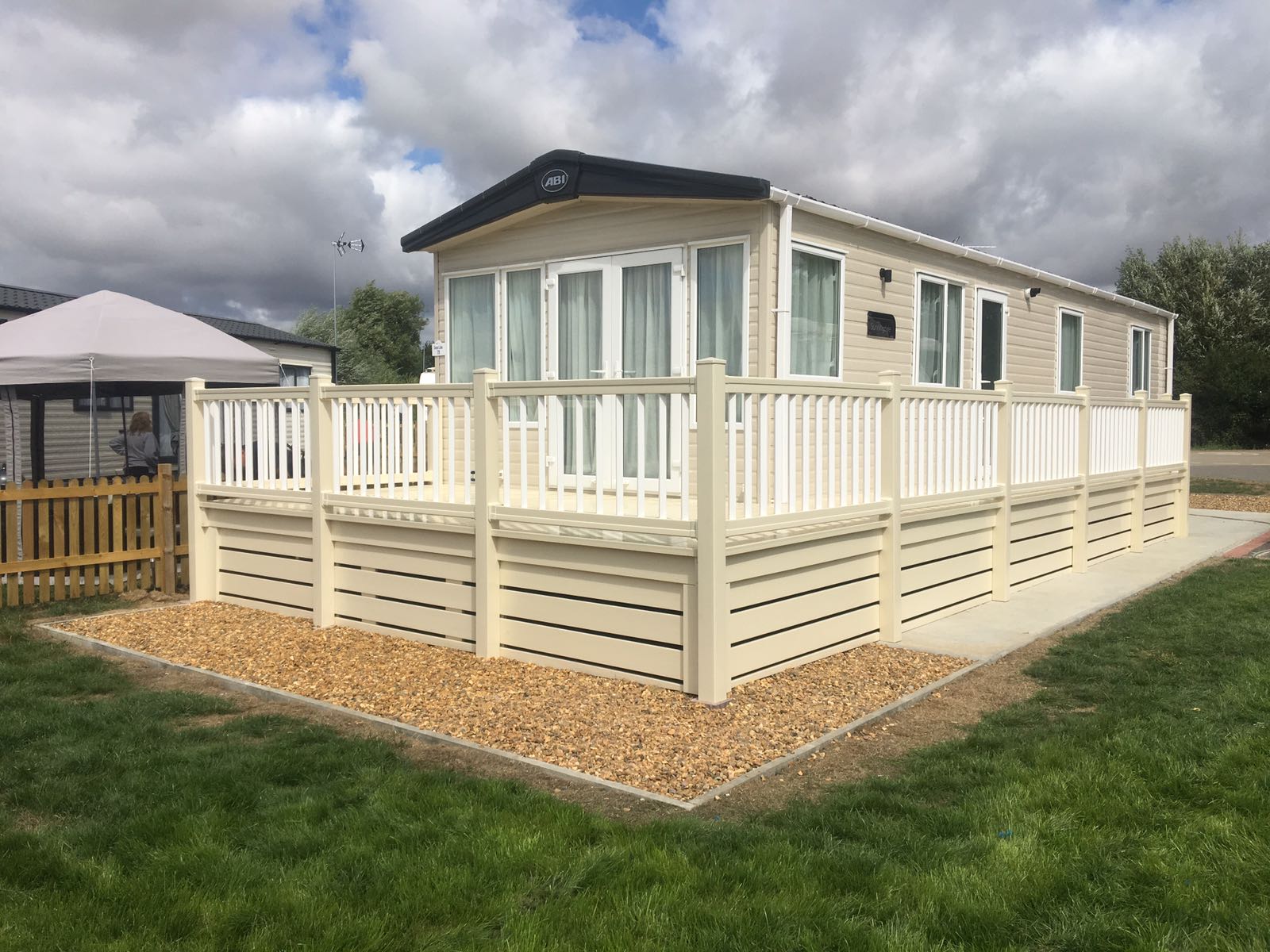 We have partnered with Huws Gray to manufacture and deliver quality, easy to install UPVC decking.