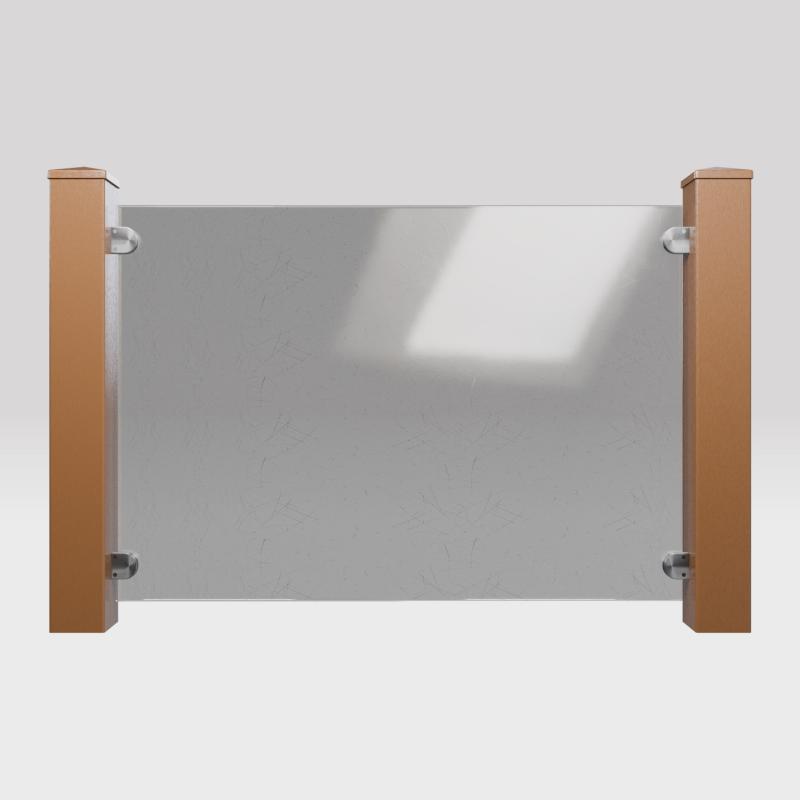 Glass without Handrail